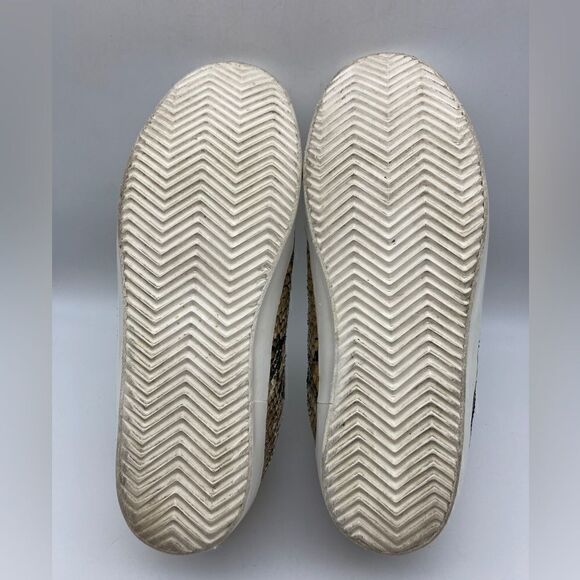 Zadig & Voltaire Python Print 100% Leather Women’s Sneakers Size 39/8,5 Italy - Picture 11 of 11